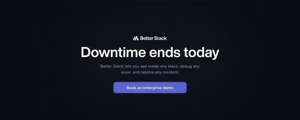 Enterprise | Better Stack - Landing design inspiration