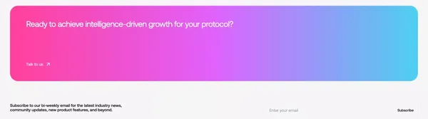 Flipside | The Platform for Intelligent Blockchain Growth - Landing design inspiration
