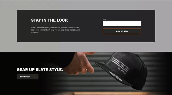SLATE Auto | The Customizable EV That Works for You - Landing design inspiration