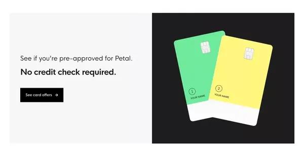 Petal - Responsible credit for the modern world. - Landing design inspiration