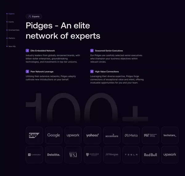 GoPidge | Fastest growing B2B solution - Landing design inspiration