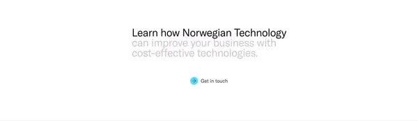 Home - Norwegian Technology - Landing design inspiration