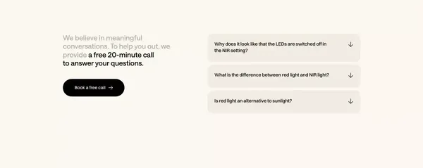 Luminous Labs - Landing design inspiration