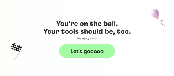 Wyndy | Relationship management — the Wyndy way - Landing design inspiration