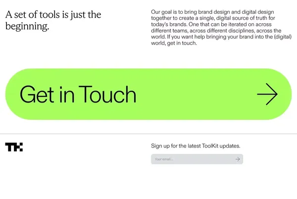 ToolKit - Landing design inspiration