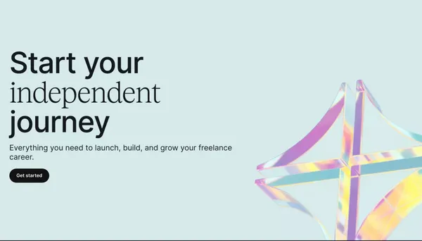 Freelance Marketplace: Commission-Free | Contra - Landing design inspiration