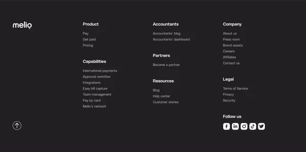 Pay & Get Paid: Easy Bill Paying Service for Businesses | Melio - Landing design inspiration