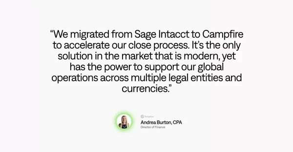 Campfire | The modern approach to accounting. - Landing design inspiration