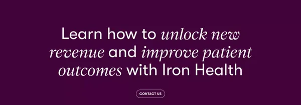 Iron Health | A virtual extension of the OBGYN - Landing design inspiration