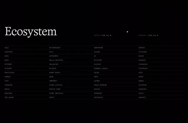 AWE | Opening the Portal to Autonomous Worlds - Landing design inspiration