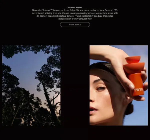 Scientifically Proven, Natural New Zealand Skincare | TWYG Skincare – TWYG skincare - Landing design inspiration