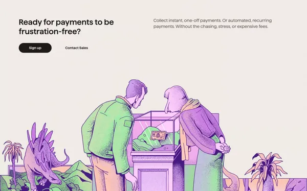 Online Payment Processing Solution | GoCardless - Landing design inspiration