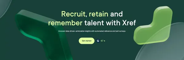 Xref | Most trusted online employment checking platform - Landing design inspiration