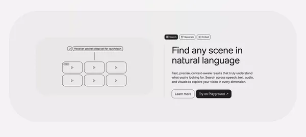 TwelveLabs - Landing design inspiration