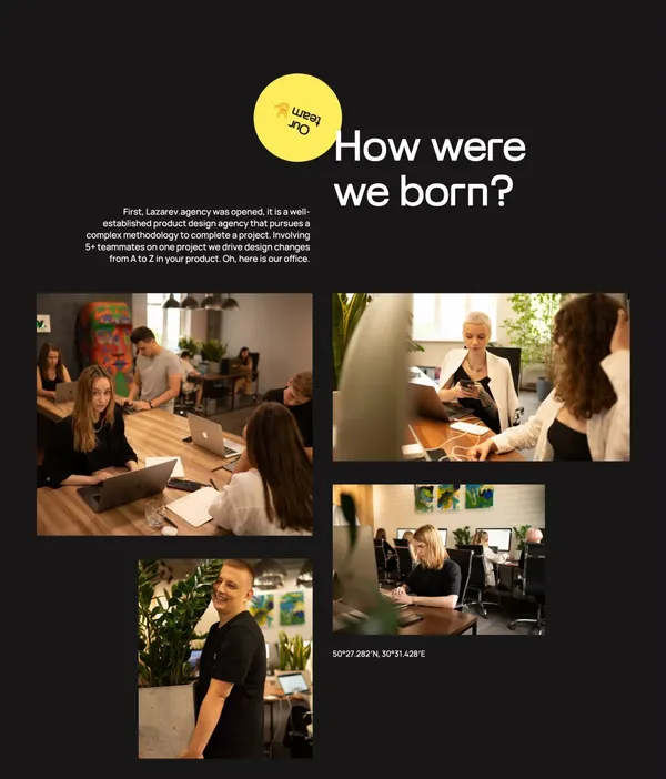 Kapkan.Agency — Need the right designer for your project? - Landing design inspiration