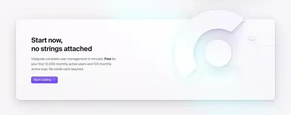 Clerk | Authentication and User Management - Landing design inspiration