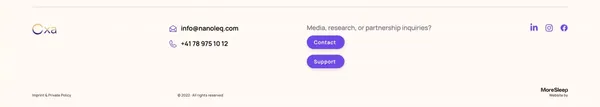 Oxa | Your Health Companion - Landing design inspiration