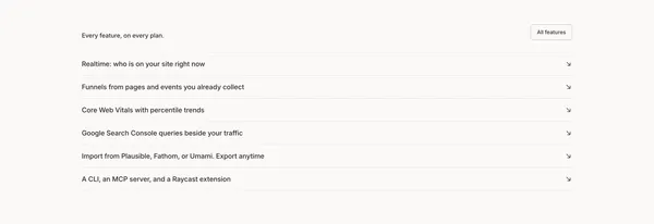 Kobbe: Web analytics that respect your visitors - Landing design inspiration