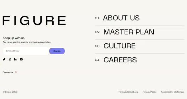 Figure - Landing design inspiration