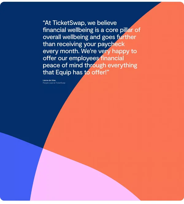 Equip | The all-in-one financial planning platform for employees - Landing design inspiration