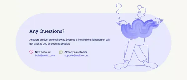 Homepage - Weltio - Landing design inspiration