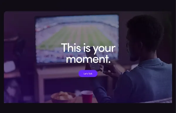 Sports Betting - Micro-Markets | Simplebet - Landing design inspiration