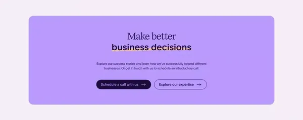 Empower Your Business | Boobook Data-Driven Insights - Landing design inspiration