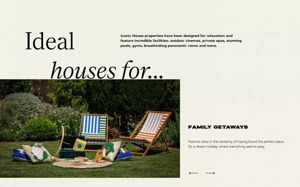 Iconic House - Landing design inspiration
