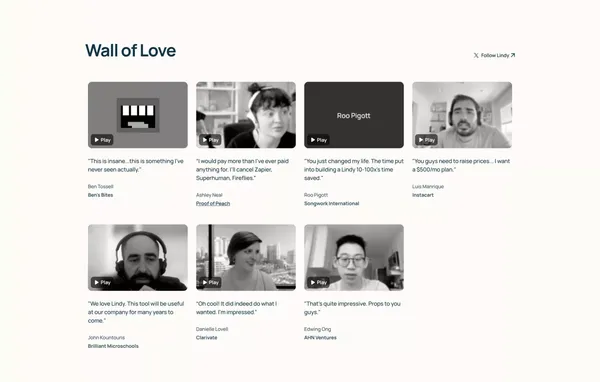 Lindy.ai — Meet Your AI Assistant - Landing design inspiration