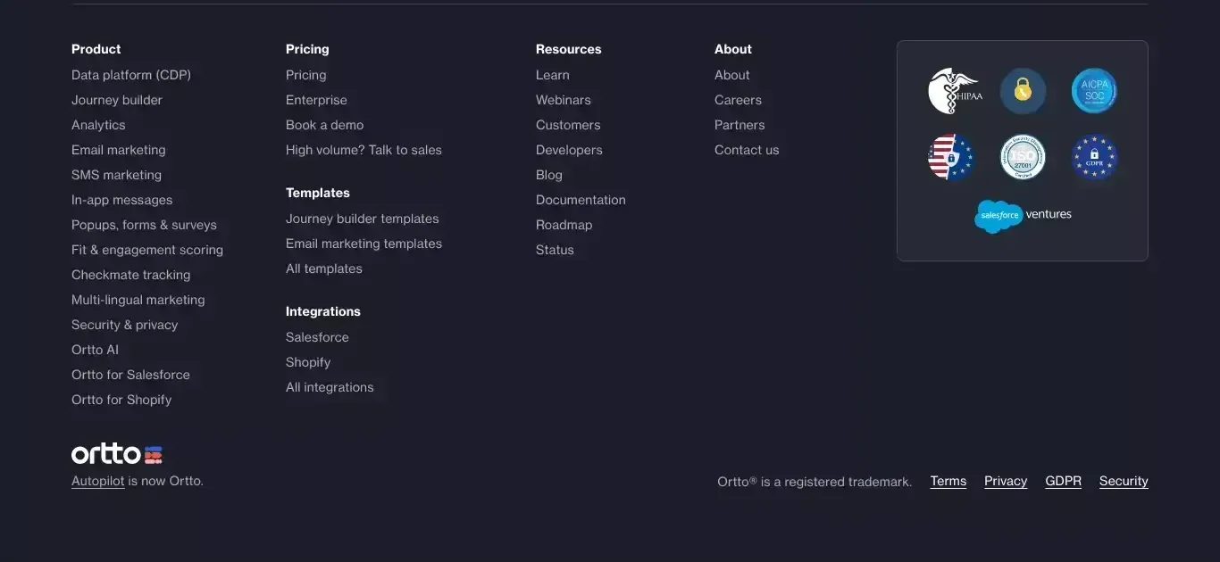 Footer