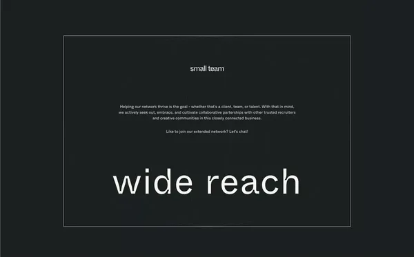 The Supply / Curated Digital Talent - Landing design inspiration