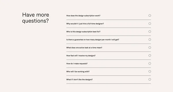 Design Subscription - Double Makers - Landing design inspiration