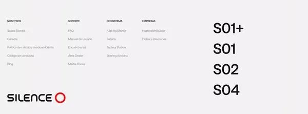 Silence | Urban Ecomobility - Landing design inspiration