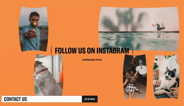 Canvas - Landing design inspiration