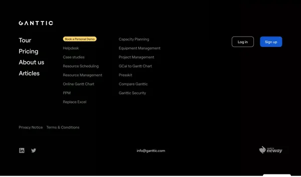 Plan your resources with maximum efficiency - Ganttic - Landing design inspiration
