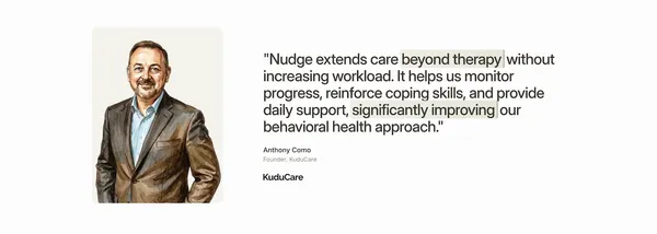 Nudge - Landing design inspiration