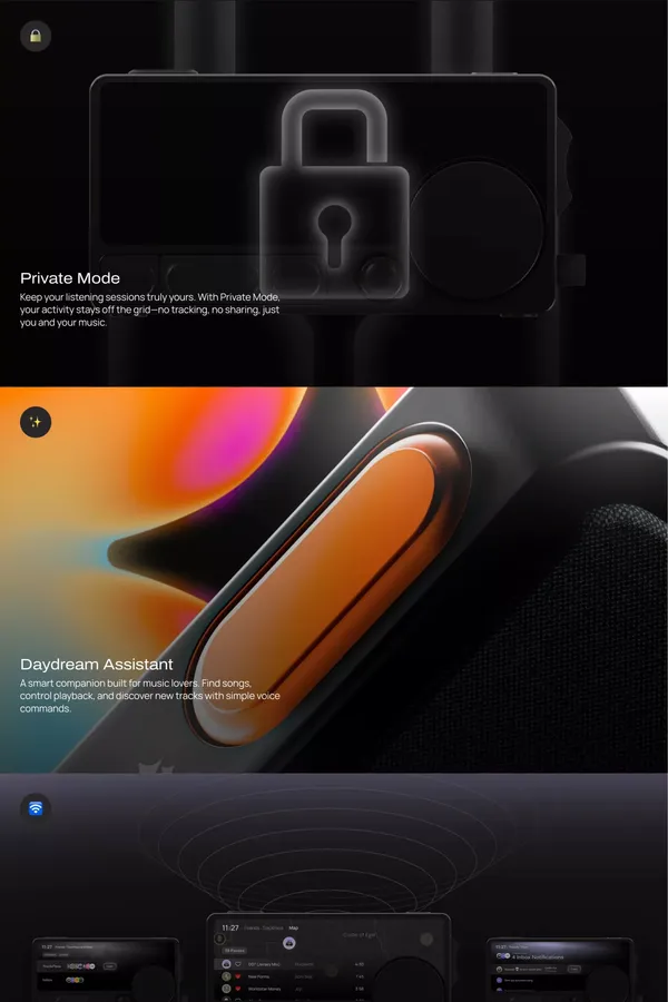 DAYDREAM - Landing design inspiration