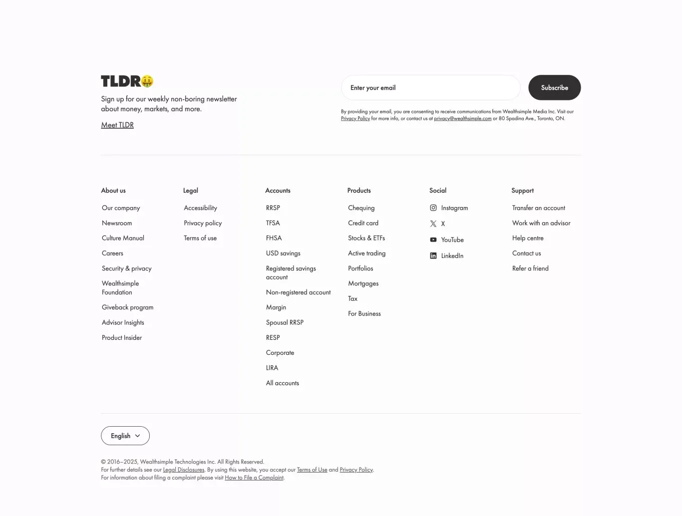 Footer