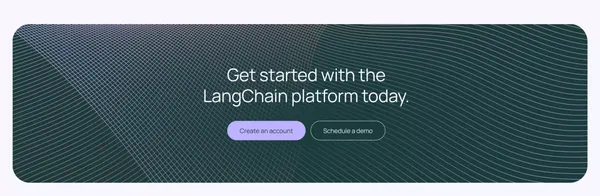 LangChain - Landing design inspiration