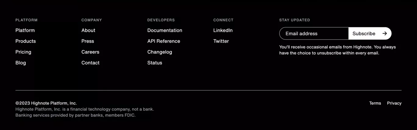Footer