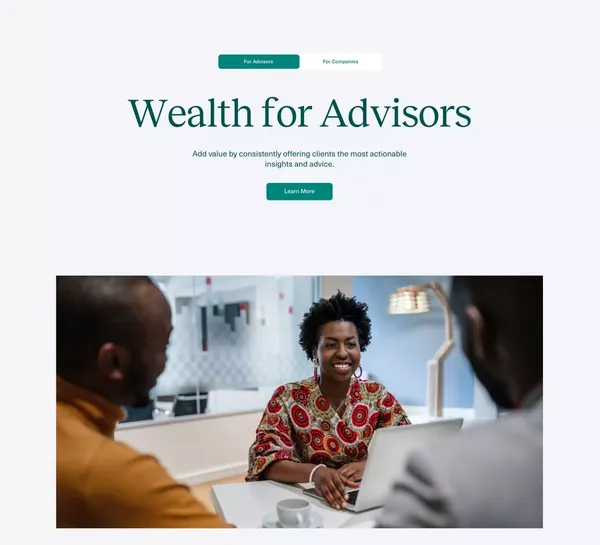 Estate Planning Platform: Create, Manage and Visualize Your Estate Plan Digitally With Our Software | wealth.com - Landing design inspiration