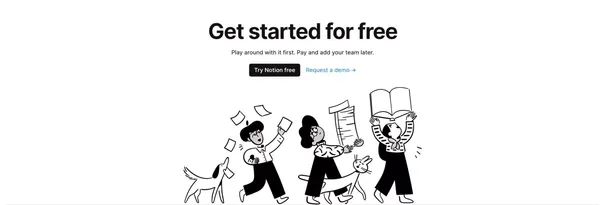 Your connected workspace for wiki, docs & projects | Notion - Landing design inspiration