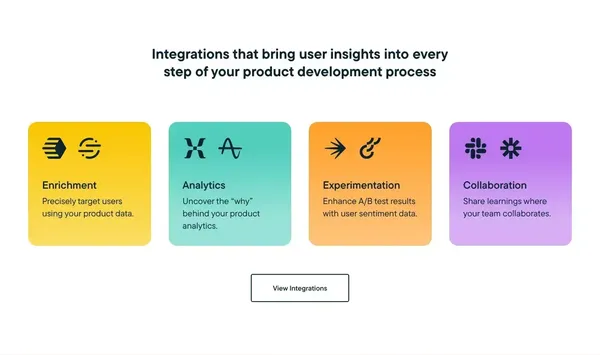 Sprig | User Insights Platform for Teams Building Better Product Experiences - Landing design inspiration