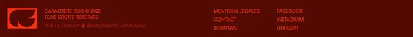 Caractère Bois | Ébénisterie d'Art & Créations Modernes - Portfolio design inspiration
