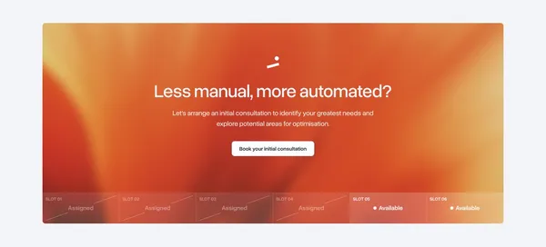 Your AI & Automation Agency — bakedwith - Landing design inspiration