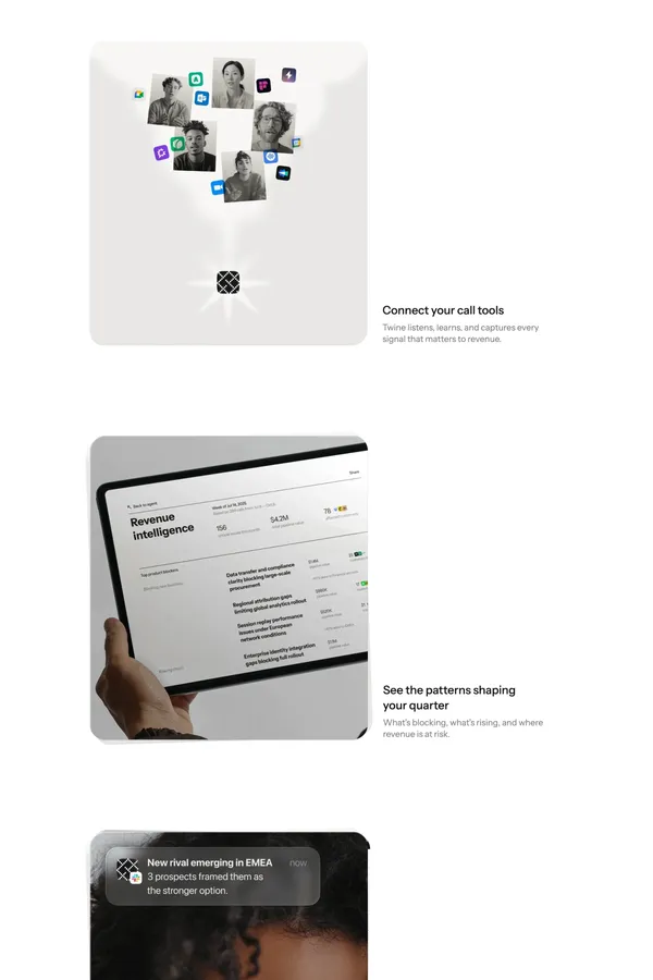 Twine - Landing design inspiration