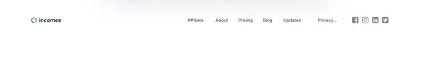 Incomee - Boost up your business with ease - Landing design inspiration
