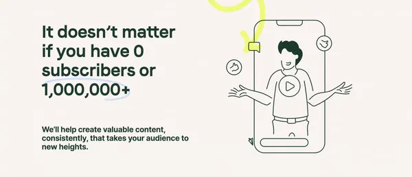 HeyFriends! | YouTube Growth, Video Editing, Thumbnail Design, and Strategy - Landing design inspiration