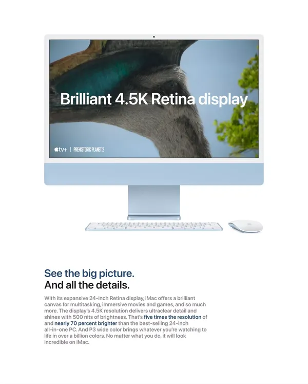 iMac - Apple - Landing design inspiration