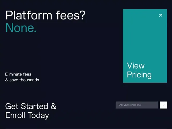 Rho | Business finances made frictionless. - Landing design inspiration